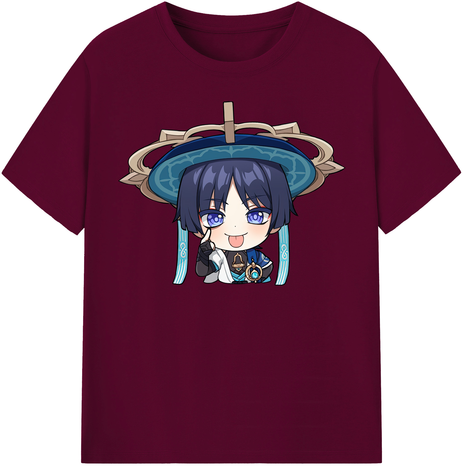 げんし神 さんペい genshin Sanpei レディースカジュアルプリントTシャツ（綿100％）